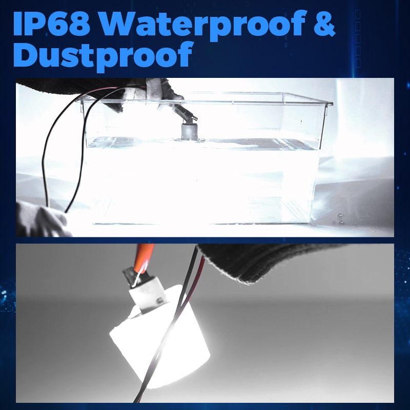 SUPAREE H4 LED Bulbs with 30W Hi/Lo Beam for Cars/Motorcycles Headlight