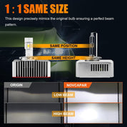 120W High Power D5S LED Light Bulbs Plug N Play