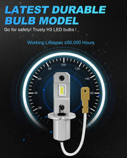 Tired of compromising between style and function? Our revolutionary dual-color H3 LED fog lights let you adapt to any condition with a simple switch!