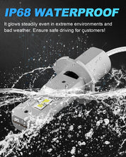 Tired of compromising between style and function? Our revolutionary dual-color H3 LED fog lights let you adapt to any condition with a simple switch!