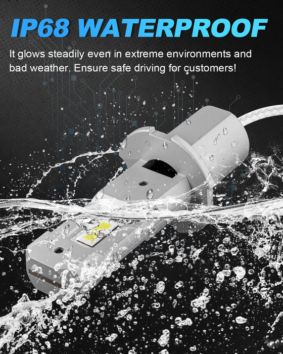 Tired of compromising between style and function? Our revolutionary dual-color H3 LED fog lights let you adapt to any condition with a simple switch!