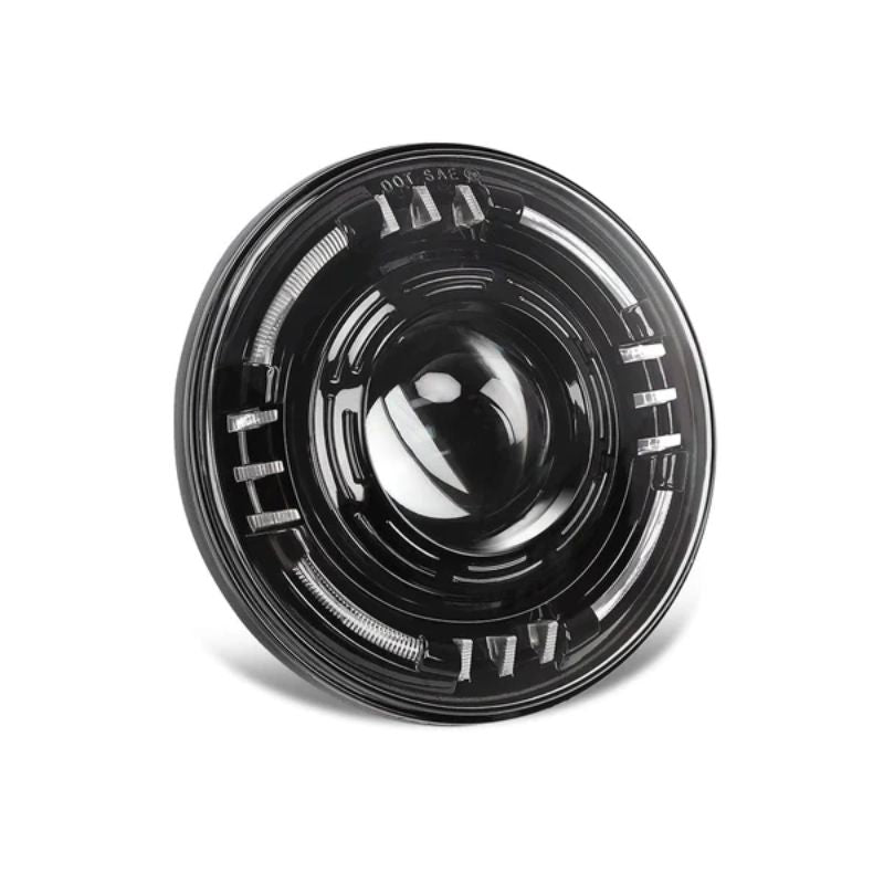 Jeep LED Headlights with RGB Halo - one pc