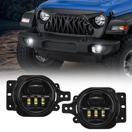 fog lights for jeep wrangler deliver a brilliant luminous output, closely resembling daylight color temperature. 