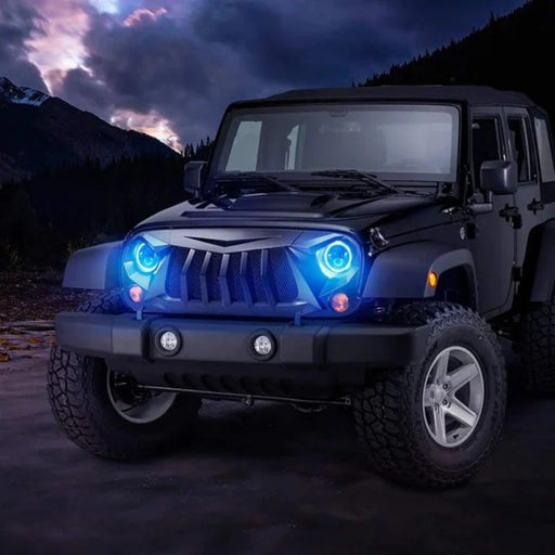 These Jeep JK Halo Headlights perfectly upgrade your model while illuminating your path.
