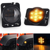 SUPAREE.COM Jeep Turn Signal Lights Jeep Wrangler JK LED Amber Side Marker Light Fender Flares Light Product description