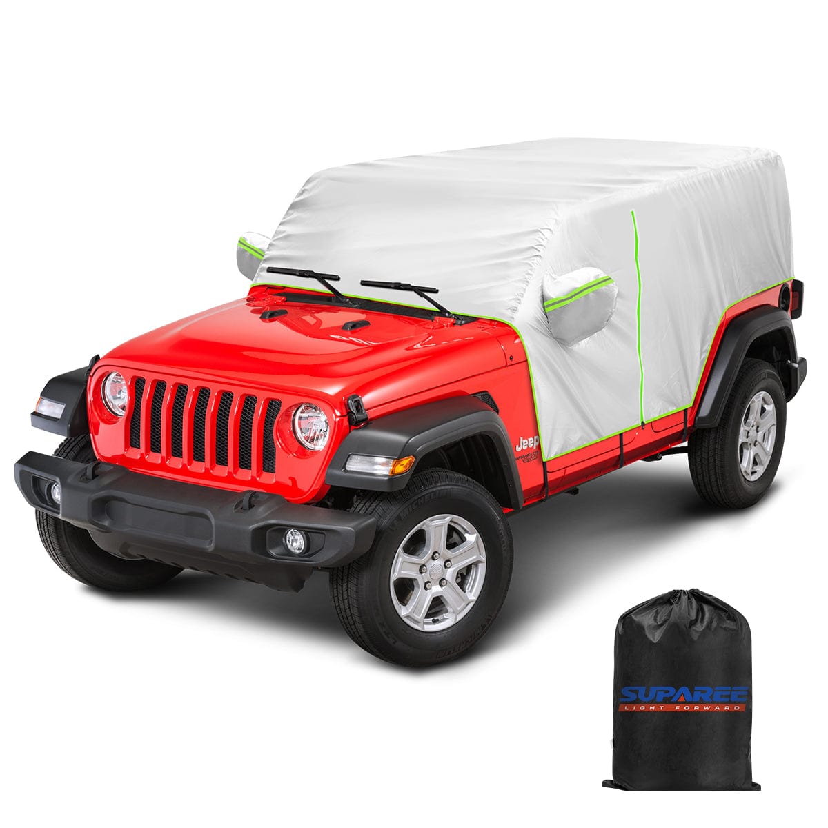 jeep tarp SUPAREE Jeep Wrangler Cab Cover 4 Door for 2007-2023