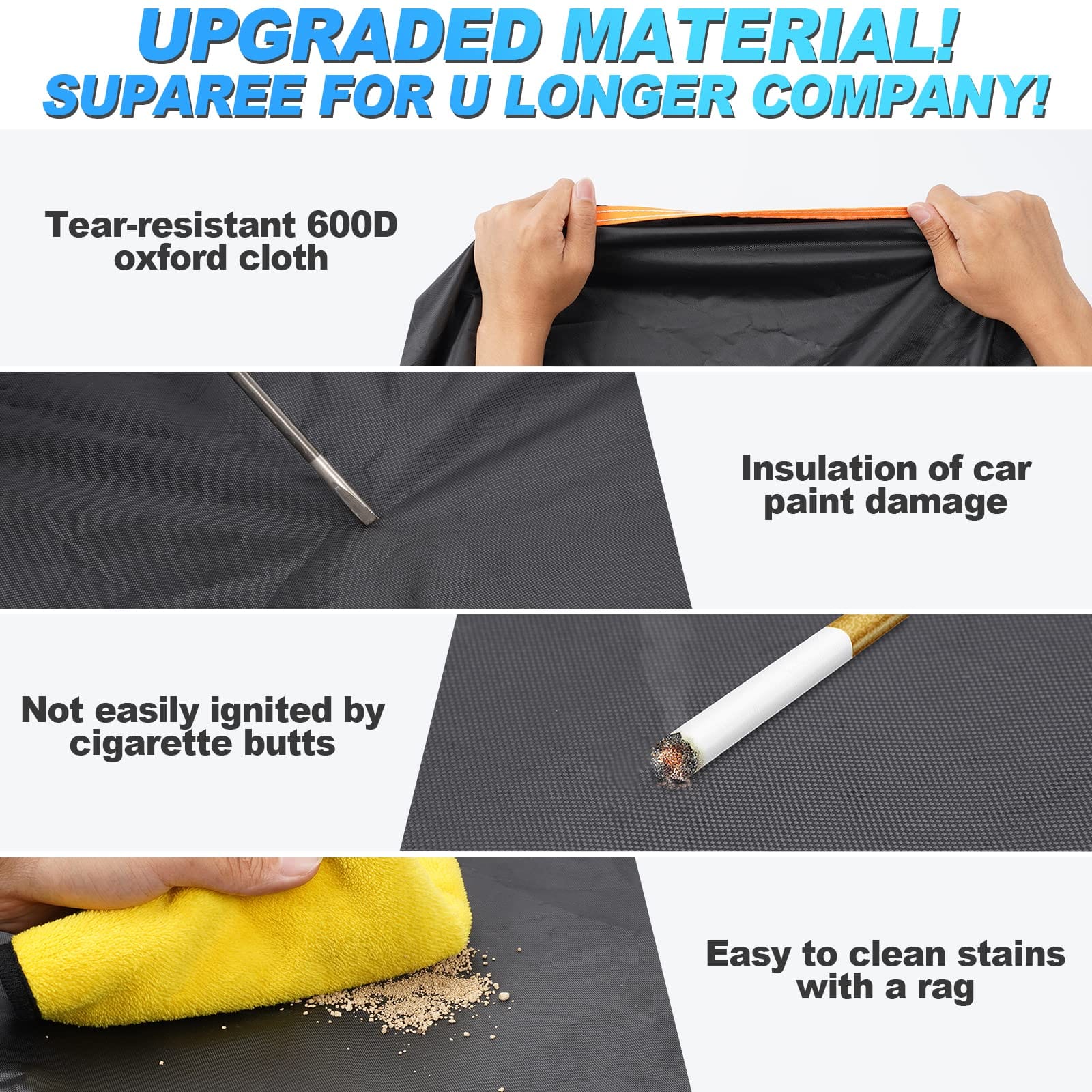 SUPAREE Jeep Cover SUPAREE Jeep Wrangler Cab Cover Removed Top for 2007-2023 JK JKU JL JLU 4-Door Product description