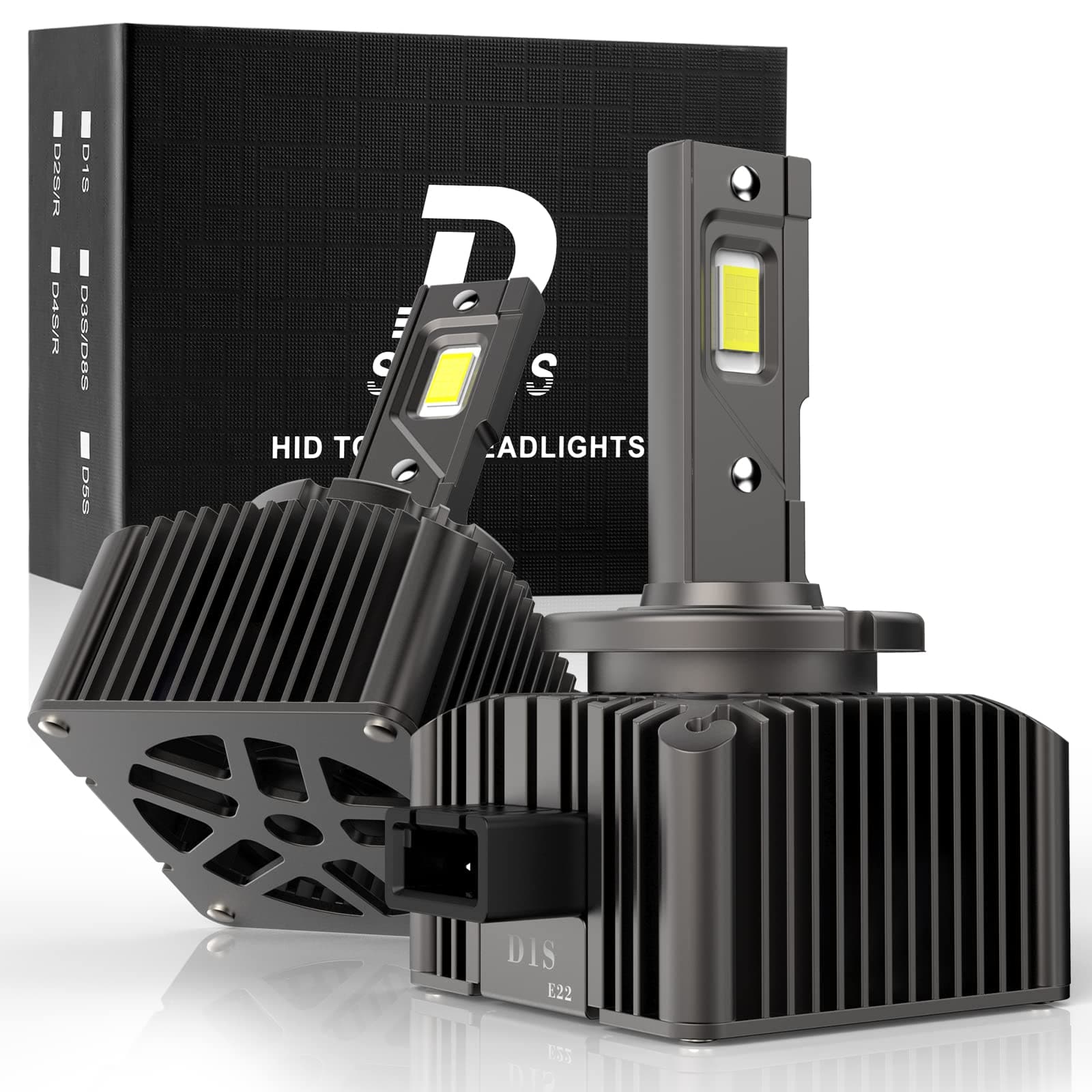 SUPAREE New D1S D1R D1C LED Headlight Bulbs 70W Plug and Play