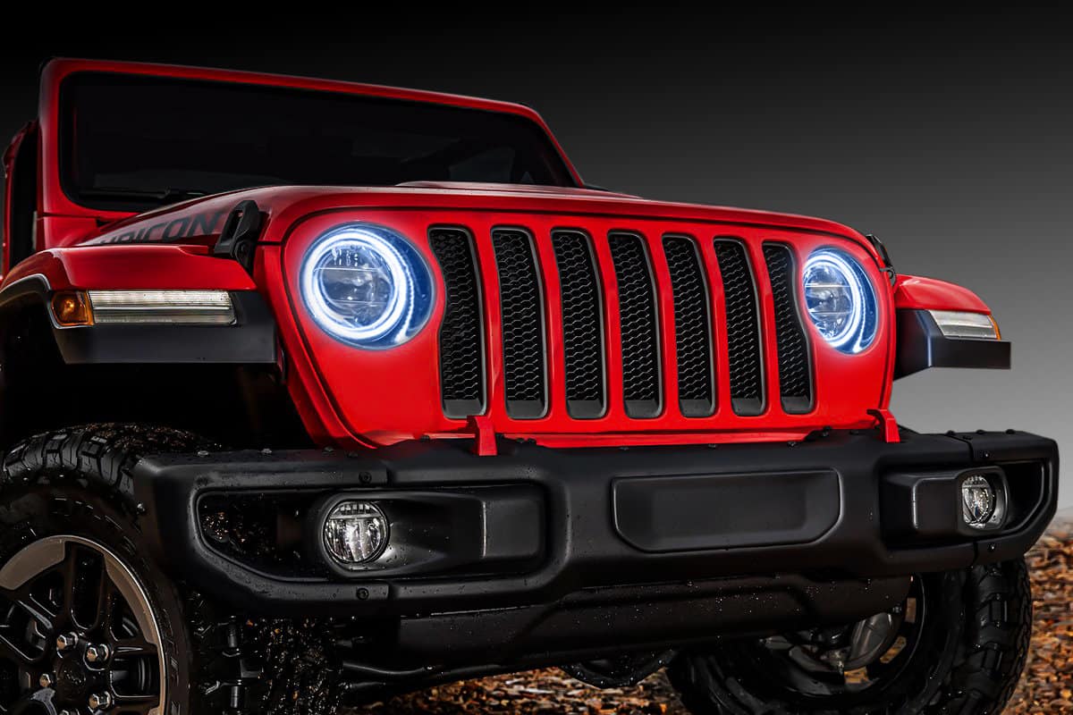 Increase the brightness of Jeep headlights in 4 steps SUPAREE