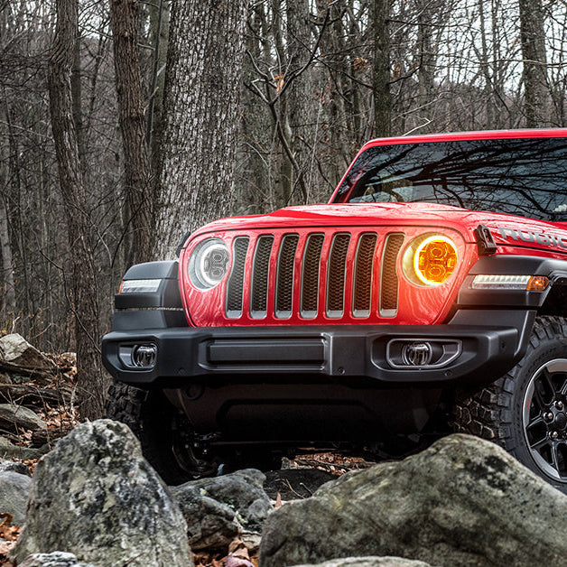 What is the difference between Jeep Halogen and LED headlights? SUPAREE