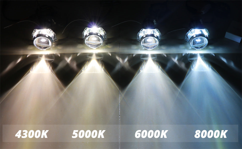 5700k Color Led Best Color Temperature for Night Driving: 4300K vs. 5800K vs. 6500K ...
