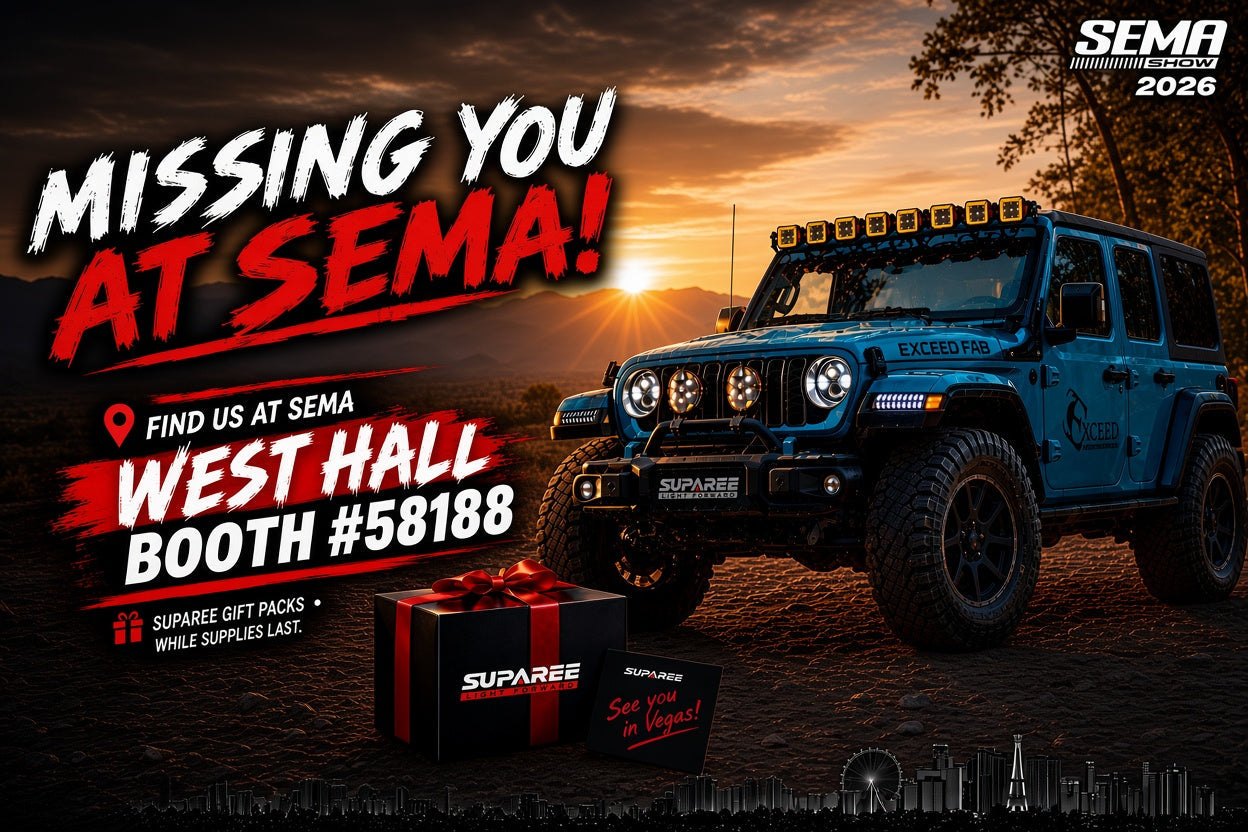 SUPAREE at SEMA 2026: New Gear, One Booth