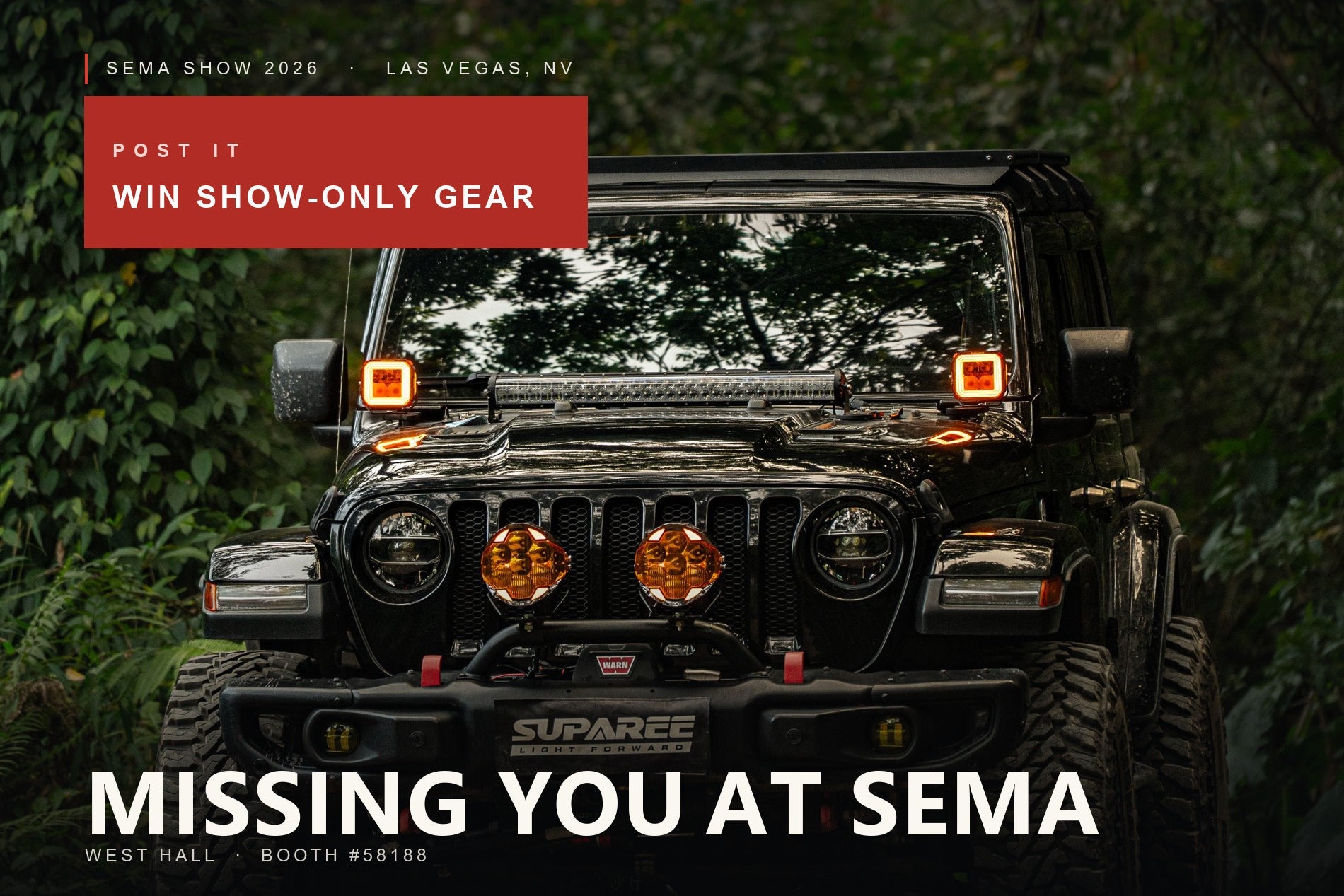 SUPAREE at SEMA 2026: New Gear, One Booth
