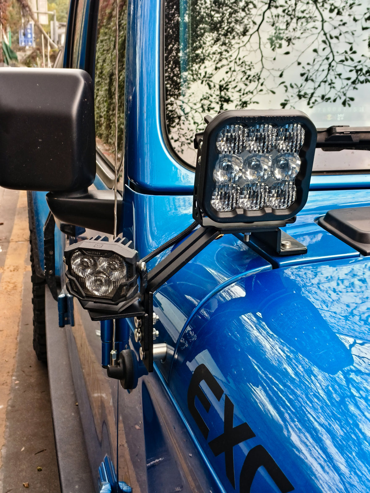 ExceedFab A-Pillar Dual Pod Brackets