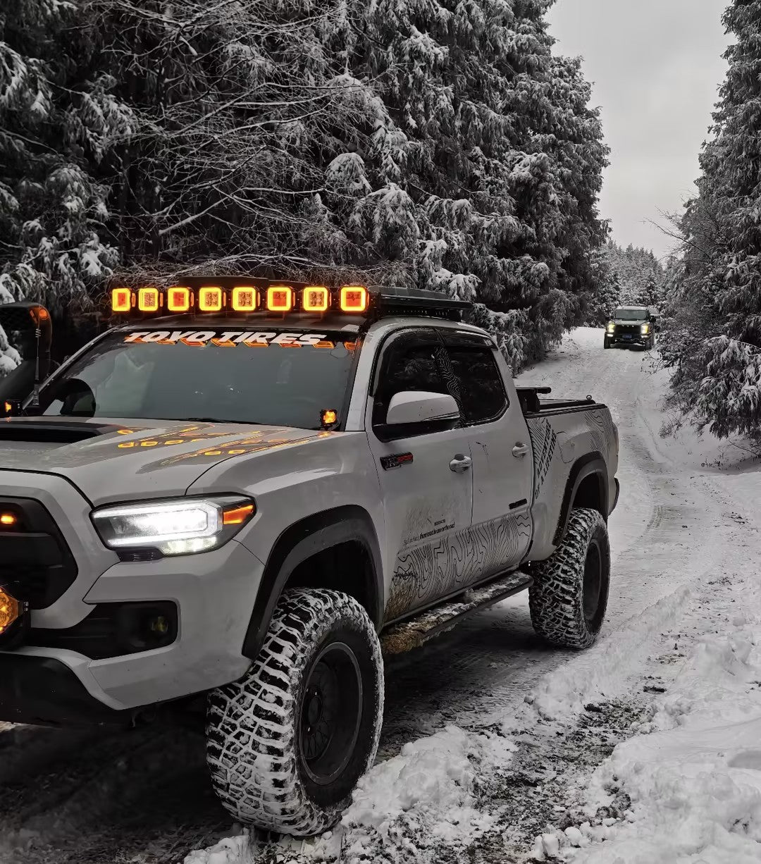 SUPAREE Hyper 5 inch IP68/IP69K, DRL & Stepped Halo Twin Kit Led Off-Road Lights