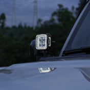 HYPER 5 RGBW 5-Inch LED Pod Lights with 6-Color Dynamic DRL and Combo Beam, 1,181-Ft Reach at 1 Lux (Pair)