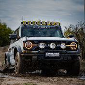 SUPAREE HELM 7'' LED Pod Lights, 13000LM Dual Beam with Amber DRL