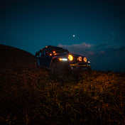 SUPAREE HELM 7'' LED Pod Lights, 13000LM Dual Beam with Amber DRL