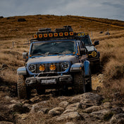 SUPAREE HELM 7'' LED Pod Lights, 13000LM Dual Beam with Amber DRL