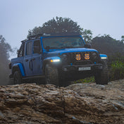 SUPAREE HELM 7'' LED Pod Lights, 13000LM Dual Beam with Amber DRL