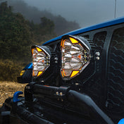 SUPAREE HELM 7'' LED Pod Lights, 13000LM Dual Beam with Amber DRL