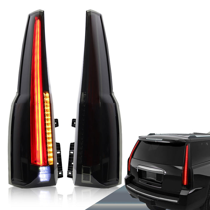 Full LED Tail Lights with Amber Turn Signal For GMC Yukon/XL 2015-2020