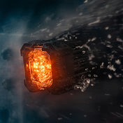 Suparee Recon 1 2" LED Pod Lights Spot Flood Beam With Amber DRL