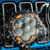 SUPAREE HELM 7'' LED Pod Lights, 13000LM Dual Beam with Amber DRL