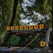 SUPAREE HYPER 5 inch Led Off-Road Lights | IP68/69K Waterproof, DRL & Stepped Halo Twin Kit
