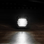 Suparee Recon 1 2" LED Pod Lights Spot Flood Beam With Amber DRL