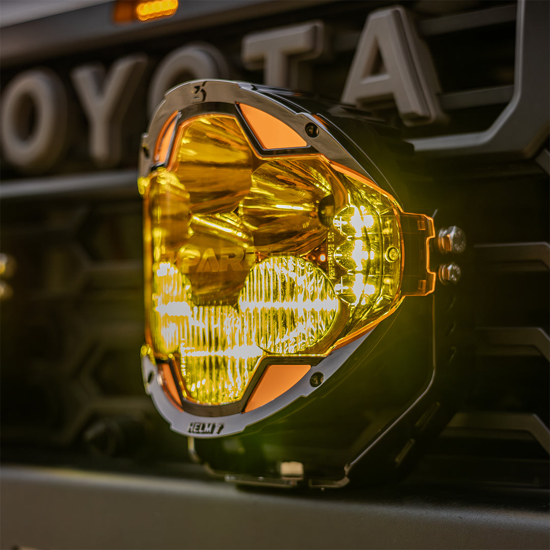 SUPAREE HELM 7'' LED Pod Lights, 13000LM Dual Beam with Amber DRL