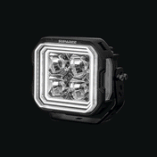 Suparee Ford Bronco Hyper 5" LED Pod Lights w/ A-Pillar Brackets