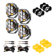 SUPAREE HELM 7'' LED Pod Lights, 13000LM Dual Beam with Amber DRL