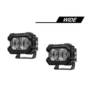 Suparee Recon 2 3" LED Pods with Amber DRL Spot and Wide Beam