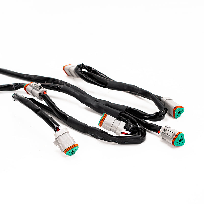 6-Output 3-pin Wiring Harness