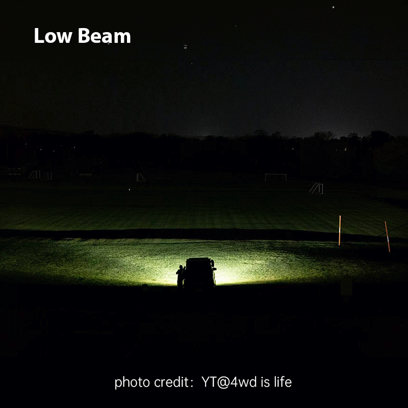 SUPAREE HELM 7'' LED Pod Lights, 13000LM Dual Beam with Amber DRL