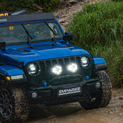 SUPAREE HELM 7'' LED Pod Lights, 13000LM Dual Beam with Amber DRL