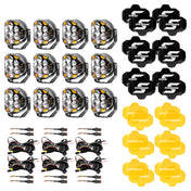 SUPAREE HELM 7'' LED Pod Lights, 13000LM Dual Beam with Amber DRL