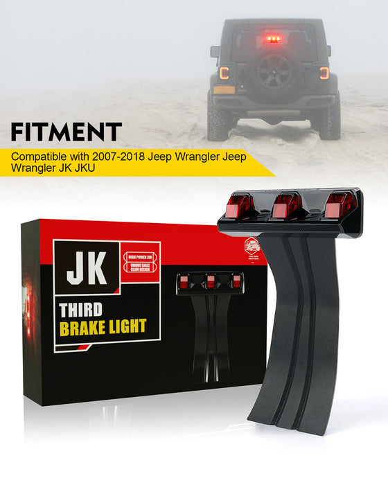 Jeep Third Brake Light for 2007-2018 Wrangler JK JKU