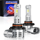 Suparee 9005 HB3 LED Headlight Bulbs 35W for High Beam & Low Beam