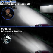 Suparee 9005 LED headlight bulb ensures clean tangents and no dark spots for optimal visibility.