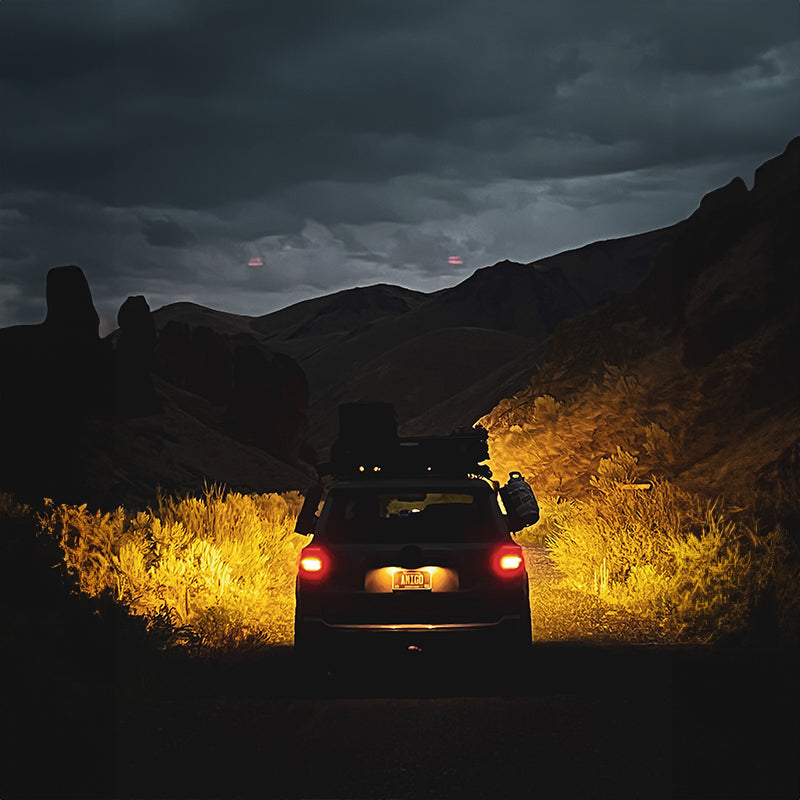 SUPAREE HYPER 5 inch Led Off-Road Lights | IP68/69K Waterproof, DRL & Stepped Halo Twin Kit