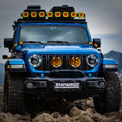 SUPAREE HELM 7'' LED Pod Lights, 13000LM Dual Beam with Amber DRL