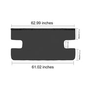 Jeep Cargo Cover Retractable Tonneau Cover for Wrangler 2018-2024 JL 4-Door