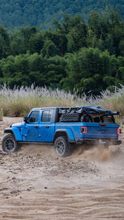 ExceedFab SR1 Bed rack for 2020-2025 Jeep Gladiator,Ford F150,Ram 1500