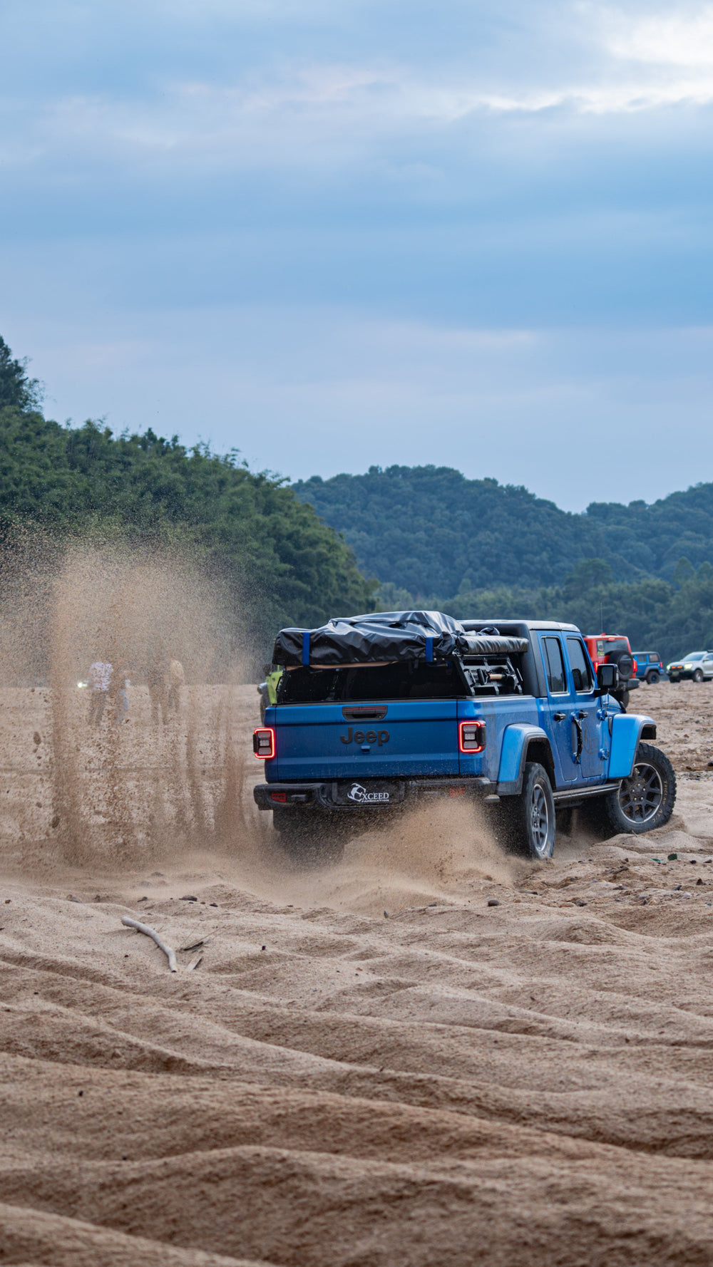 ExceedFab SR1 Bed rack for 2020-2025 Jeep Gladiator,Ford F150,Ram 1500