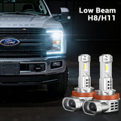 Fit For 2020-2025 Ford F250 H11 9005 LED Headlight Bulbs