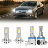 Compatible avec les ampoules de phare LED H7 H8 pour Ford Fusion 2007-2011 | Série SP Air