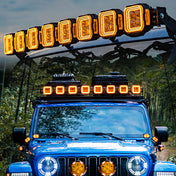 SUPAREE Hyper 5 inch IP68/IP69K, DRL & Stepped Halo Twin Kit Led Off-Road Lights