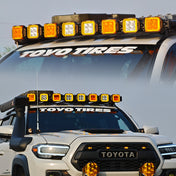 SUPAREE Hyper 5 inch IP68/IP69K, DRL & Stepped Halo Twin Kit Led Off-Road Lights